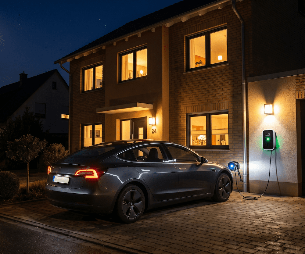Nexron Wallbox Laden Nachts 1zu1